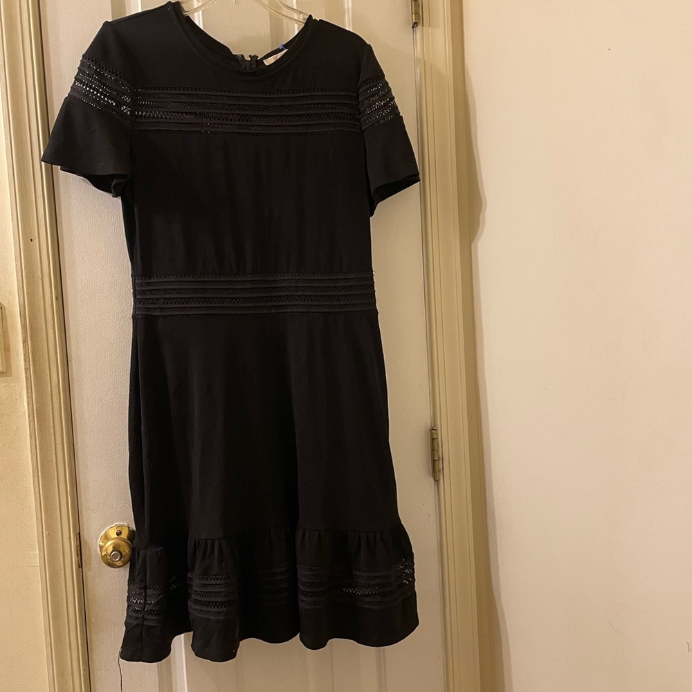 Michael Kors Black Lace detailed dress